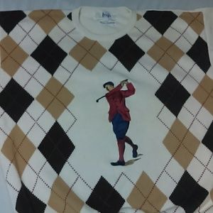 Pringle of Scotland Men's Argyle sweater